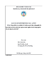 Quan điểm duy vật lịch sử về mối quan hệ biện chứng giữa tồn tại xã hội và ý thức xã hội và ý nghĩa của việc nghiên cứu đó trong nghiên cứu, học tập của sinh viên | Bài tập lớn môn triết học mác - lênin