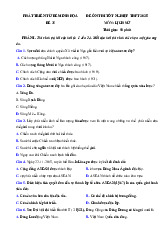 Đề thi thử tốt nghiệp THPT 2025 môn Lịch sử bám sát đề minh họa - Đề 35