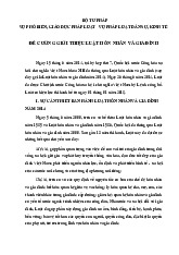 Đề cương giới thiệu luật hôn nhân gia đình | Đại học Nội Vụ Hà Nội
