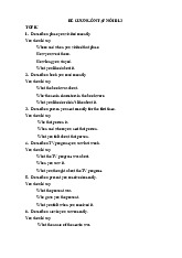 Đề cương ôn tập Nói Môn Tiếng anh B1 | Đại học Sư phạm Hà Nội 2