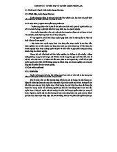 Chương 4: Tuyển Mộ và Tuyển Chọn Nhân Lực - Phần 1 (Quản Trị Nhân Sự)