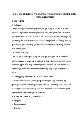 Đề cương môn vi sinh thực phẩm- Trường Đại học bách khoa - Đại học đà nẵng.