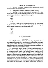 Câu Hỏi và Thảo Luận Tuần 10 Về Chuỗi Cung Ứng | Đại học Kinh tế kỹ thuật công nghiệp