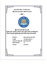 Kênh phân phối và thành viên chính thức của Huawei | Bài thảo luận quản trị chuỗi cung ứng