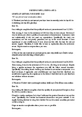 Writing Topics for Complaints and Inquiries (TIẾNG ANH 2)