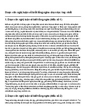 Đoạn văn nghị luận về biết lắng nghe chọn lọc hay nhất | Ngữ văn 9