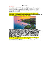 Mũi Cà Mau: Đặc Điểm Tự Nhiên và Vị Trí Địa Lý Tổ Quốc | Quy hoạch du lịch | Đại học Tôn Đức Thắng