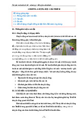 Chương 1 Động học chất điểm - Bài giảng môn Vật lý đại cương 1 | Trường Đại học Khoa học tự nhiên, Đại học Quốc gia Thành phố Hồ Chí Minh