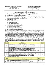 Đề cương Môn Hardware/Software Codesign | Đại học Sư phạm Kỹ thuật Thành phố Hồ Chí Minh