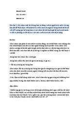 Hãy chọn một loại hàng hóa và đóng vai trò người sản xuất ra hàng hóa đó để thảo luận về thuộc tính và tầm quan trọng của hàng hóa đó đối với xã hội?  môn Kinh tế chính trị Mác- Lênin | Trường Đại học Kinh doanh và Công nghệ Hà Nội