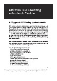 Tổng quan Ielts Reading - Tiếng anh(TA8 ISW) | Đại học Hoa Sen
