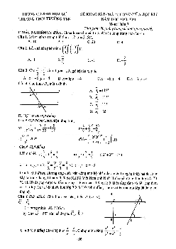 Đề thi giữa HK1 Toán 7 năm 2020 – 2021 trường THCS Trường Yên – Ninh Bình