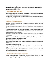 Đường trung tuyến là gì? Tính chất, công thức tính đường trung tuyến và bài tập - Toán 7