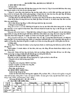 Đề thi học kì 2 môn Giáo dục công dân 6 năm 2022 - 2023 sách Kết nối tri thức với cuộc sống | Đề 10