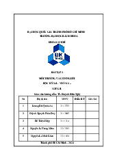 Bài Tập 2: Ứng Dụng Ergonomic trong Môi Trường Công Nghiệp | Môn: Con người và Môi trường - Trường: Đại học Bách khoa Thành phố Hồ Chí Minh