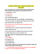 Câu hỏi ôn tập trắc nghiệm môn Pháp luật đại cương - Luật Dân sự | Trường Đại Học Công Đoàn