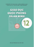 Sách giáo khoa Quốc phòng an ninh 12 - Bộ sách Kết nối tri thức