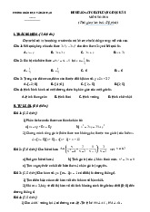 Đề thi học kỳ 1 môn Toán lớp 8 năm học 2024 - 2025 - Đề số 2 | Bộ sách Cánh diều