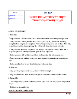 Giáo án dạy thêm Ngữ văn 10 sách Kết nối tri thức với cuộc sống | Đề 3