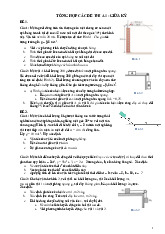 Tổng hợp các đề thi ôn tập giữa kỳ A1 môn Vật lý đại cương | Học viện Báo chí và Tuyên truyền