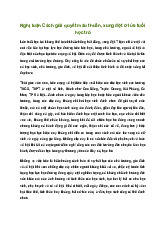 Soạn bài Viết bài văn nghị luận về một vấn đề cần giải quyết sách Kết nối tri thức | Ngữ văn 9