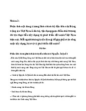 Tài liệu ôn tập LSĐ/ Trường đại học Nguyễn Tất Thành