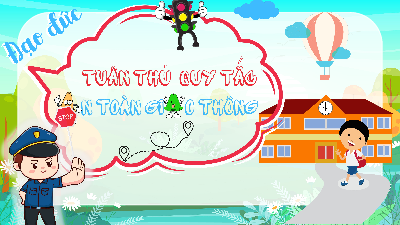 Giáo án điện tử Đạo đức 3 Bài 2 Tiết 2 Chân trời sáng tạo: An toàn khi đi trên các phương tiện giao thông