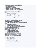 TOP Câu hỏi trắc nghiệm Môn Quản trị nhân lực | Đại học Kinh Tế Quốc Dân