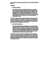 QUAN HỆ GIỮA MÂU THUẪN ĐỐI KHÁNG VÀ KHÔNG ĐỐI KHÁNG - Nghiên cứu