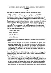 Nội Dung Chương 1: Tổng Quan Về Kế Hoạch Hoá Trong Doanh Nghiệp 4  môn Lập kế hoạch doanh nghiệp  | Học viện Nông nghiệp Việt Nam