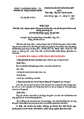 Ngân hàng câu hỏi tuyển dụng-Công ty Nhôm Đắk Nông  - TKV