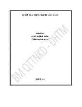 GIÁO TRÌNH QUẢN TRỊ BÁN HÀNG - CHƯƠNG TỔNG QUAN VÀ KỸ NĂNG