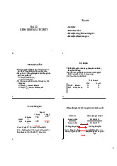 Bài 5.2: Tóm tắt Kiểm định Giả thuyết và Quy trình Thống kê môn Thống kê trong kinh tế và kinh doanh | Trường Đại học Kinh Tế Quốc Dân
