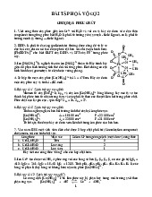 Chương 1: Phức chất | Bài giảng môn Hóa vôn cơ | Đại học Bách khoa hà nội