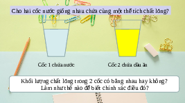 Giáo án điện tử Khoa học tự nhiên 6 bài 5 Chân trời sáng tạo : Đo khối lượng