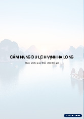 Bài giảng về Du lịch địa phương | Trường Đại học Thăng Long