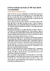 Chỉ tiêu kỹ thuật của thuốc nổ TNT theo QCVN 12-12:2022/BCT