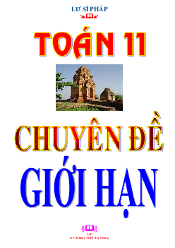 Chuyên đề Giới hạn – Lư Sĩ Pháp