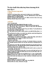 Tả cây chuối tiêu siêu hay theo chương trình học lớp 4