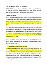 Chiến lược Marketing Mix dẫn đầu của Vinfast | Nguyên Lý Marketing | Đại học Tôn Đức Thắng