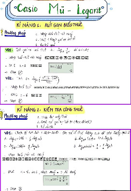 Tổng hợp, tóm tắt công thức toán 12