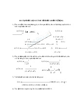 BÀI TẬP ĐIỀU KIỂN TỰ ĐỘNG | Đại học Điện lực