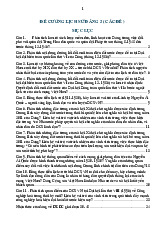 ĐỀ CƯƠNG LỊCH SỬ ĐẢNG 3 (nên in)