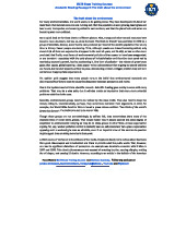 Academic Reading: The Truth About the Environment - Passage 3 Analysis