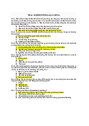 Trắc nghiệm tin học đại cương phân 2| Đại học Sư phạm Hà Nội