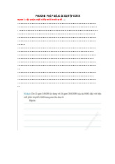 Phương pháp giải các bài tập ester | Môn Công nghệ hóa học - Đại học Sư phạm Kỹ thuật Thành phố Hồ Chí Minh