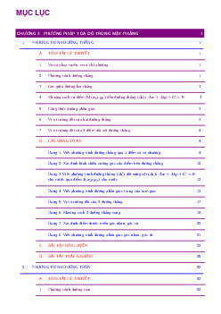 Chuyên đề phương pháp tọa độ trong mặt phẳng – Nguyễn Chín Em