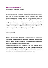 C2 Proficiency CPE Essay Notes: Exploring Cultural Changes & Tourism | Môn Ngôn ngữ Anh - Học viện An ninh nhân dân