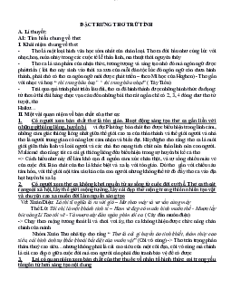 Đặc trưng của thơ trữ tình | Đại học Sư Phạm Hà Nội