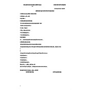 Biên Bản Họp Bầu Bí Thư Chi Đoàn Khoa Tiếng Italia 2023